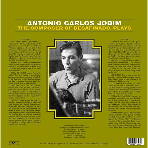 Antonio Carlos Jobim - The Composer Of Desafinado, Plays