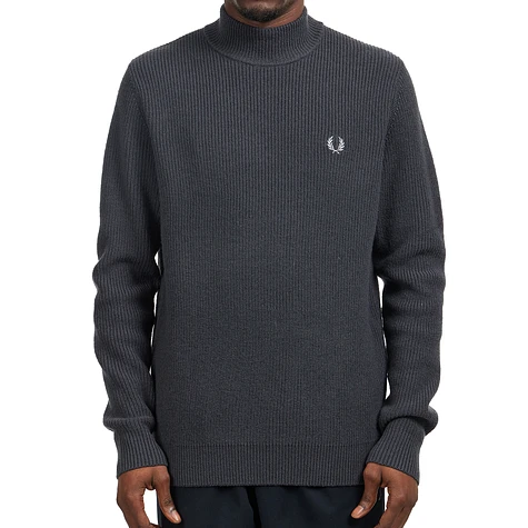 Fred Perry - Lambswool Mock Neck Jumper