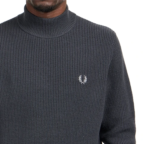 Fred Perry - Lambswool Mock Neck Jumper