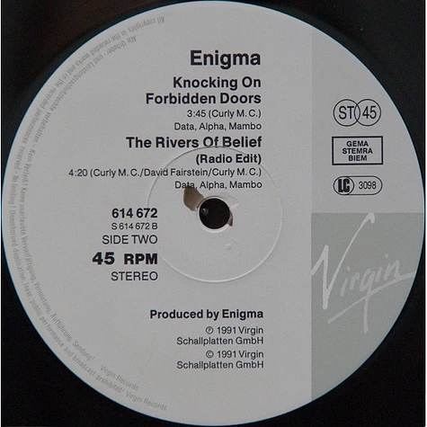 Enigma - The Rivers Of Belief