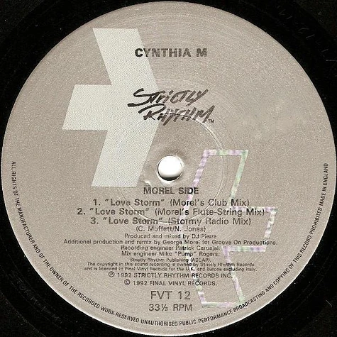 Cynthia M - Love Storm