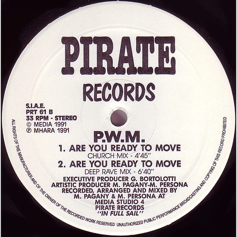 P.W.M. - Are You Ready To Move