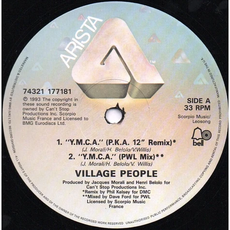 Village People - Y.M.C.A. (New 1993 Remix)