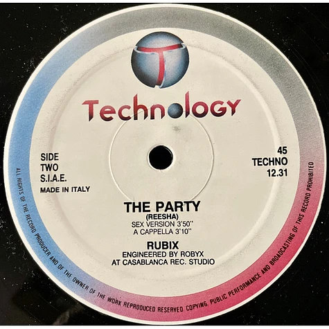 Rubix - The Party