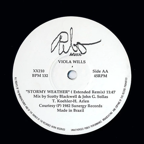 Viola Wills / Thelma Houston - Stormy Weather / Don't Leave Me This Way