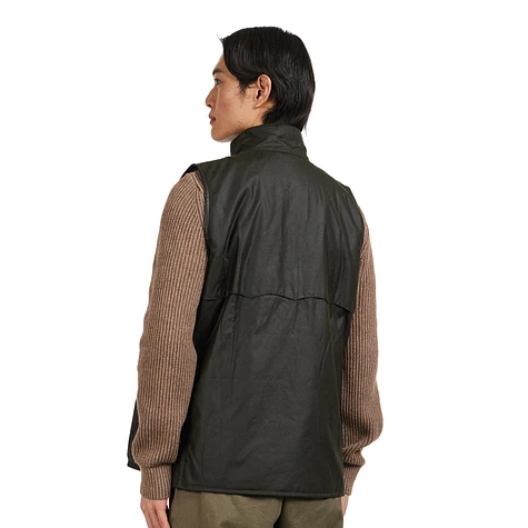 Barbour wax gilet online