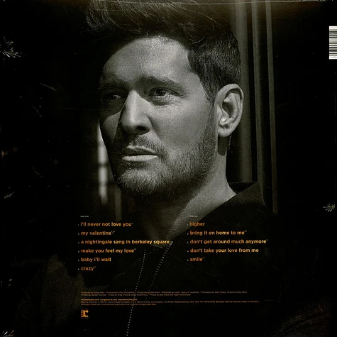 Michael Bublé - Higher Clear Vinyl Edition