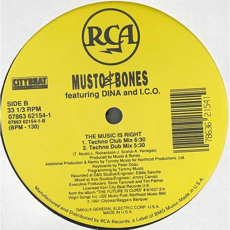 Musto & Bones - The Music Is Right