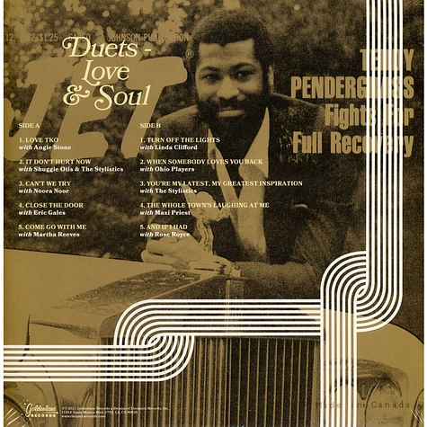 Teddy Pendergrass - Duets-Love & Soul