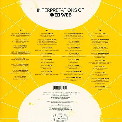 Web Web - Interpretations Of Web Web (HHV Ltd Edition)