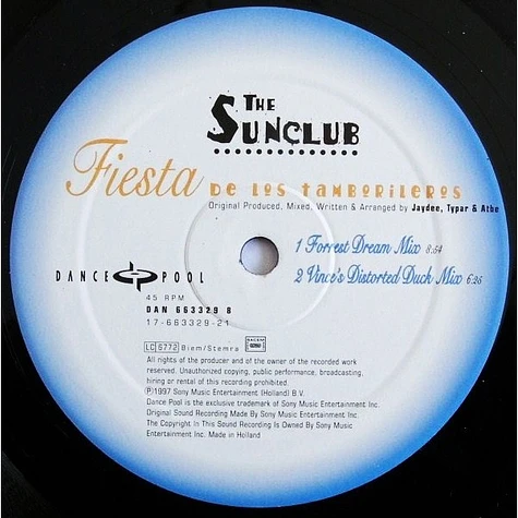 The Sunclub - Fiesta De Los Tamborileros