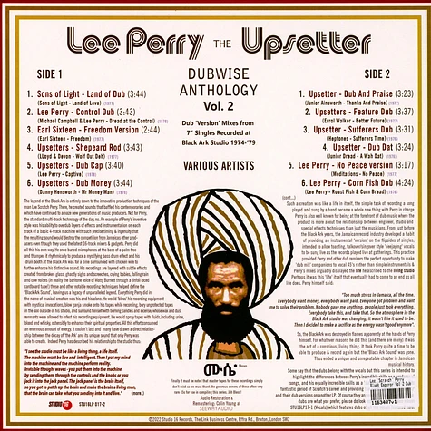 Lee 'Scratch' Perry - Black Emperor Vol 2 Dub