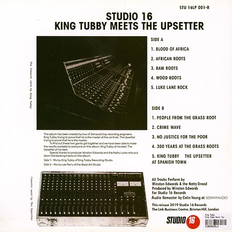 King Tubby - King Tubby Meets The Upsetter At The Grass Roots Of Dub