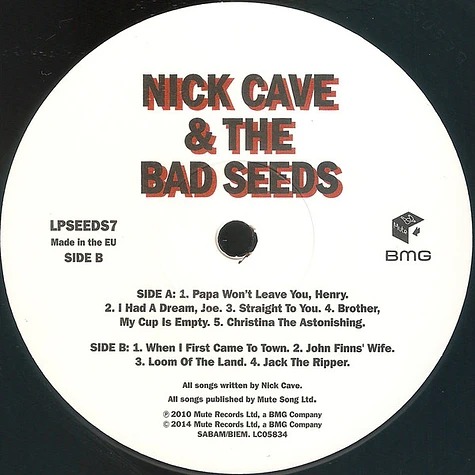 Nick Cave & The Bad Seeds - Henry's Dream