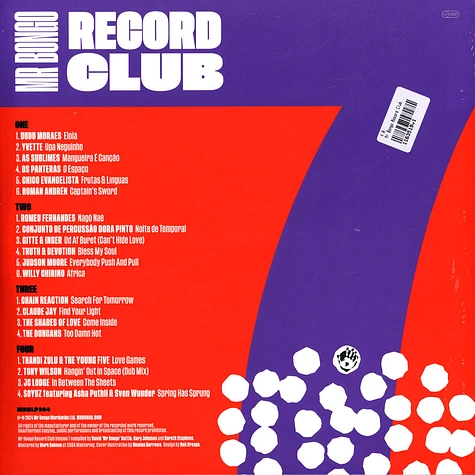 V.A. - Mr Bongo Record Club Volume 7 Purple Vinyl Edtion