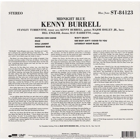 Kenny Burrell - Midnight Blue