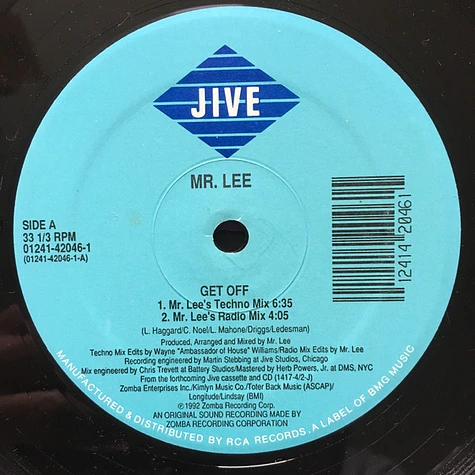 Mr. Lee - Get Off