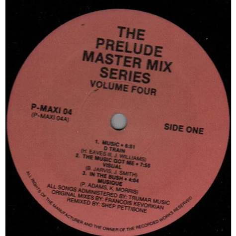 V.A. - The Prelude Master Mix Series – Volume Four