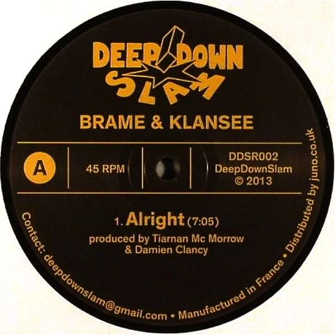 Brame & Klansee - Alright