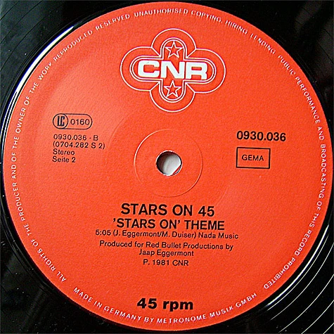 Stars On 45 - Stars On 45 Volume 3 (Special Long Version)