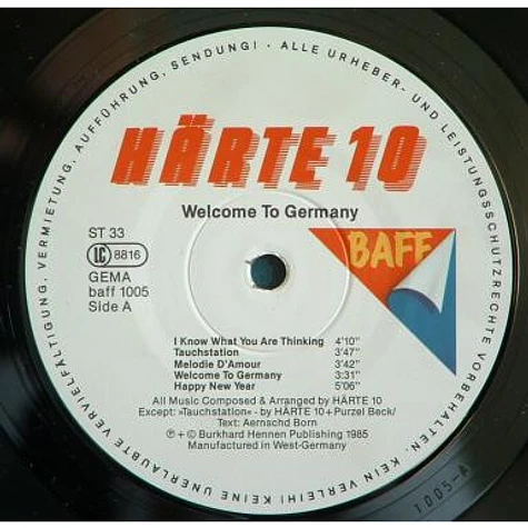 Härte 10 - Welcome To Germany