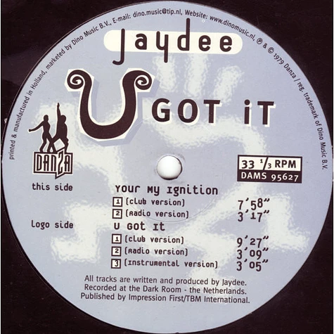 Jaydee - U Got It