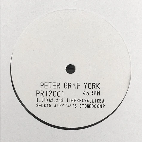 Peter Graf York - 12" Sampler