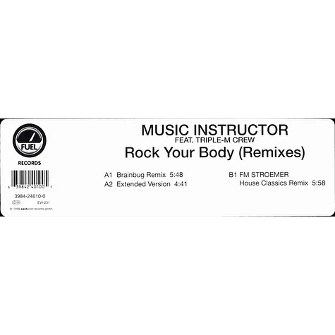 Music Instructor - Rock Your Body (Remixes)