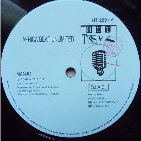 Africa Beat Unlimited - Manjo