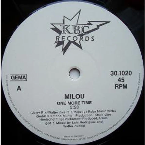 Milou - One More Time