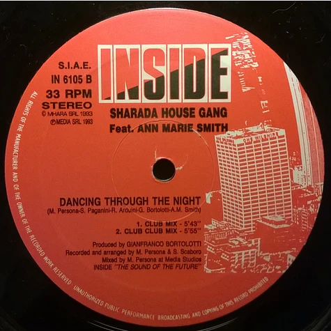 Sharada House Gang Feat. Ann-Marie Smith - Dancing Through The Night