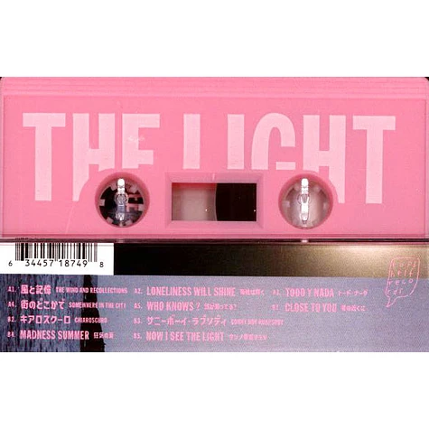 Toe - Now I See The Light Pink Cassette