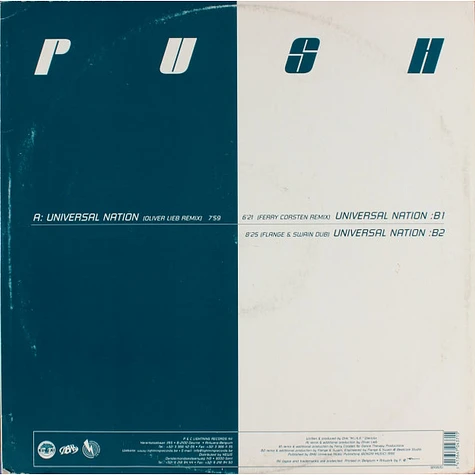 Push - Universal Nation '99 Remixes