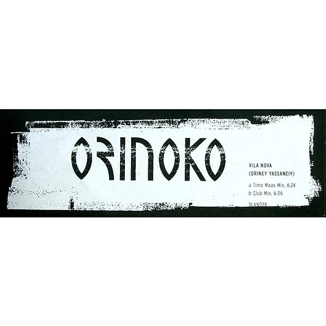 Orinoko - Vila Nova (Oriney Yassaneiy)