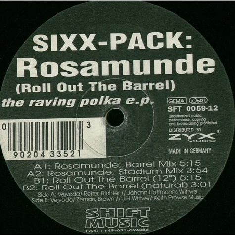 Sixx-Pack - The Raving Polka E.P.