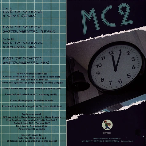 Mc2 - End Of School Black Vinyl Edition