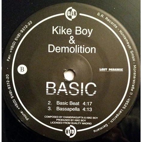 Kike Boy & Demolition - Basic