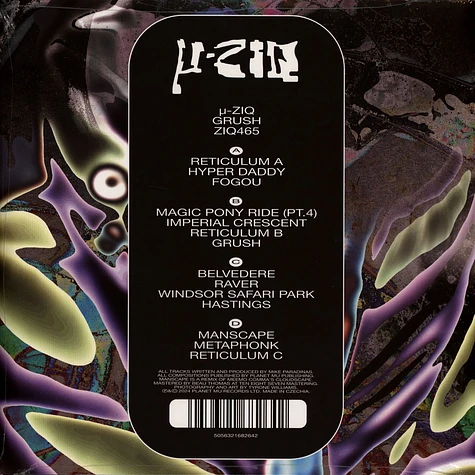 µ-Ziq - Grush Black Vinyl Edition