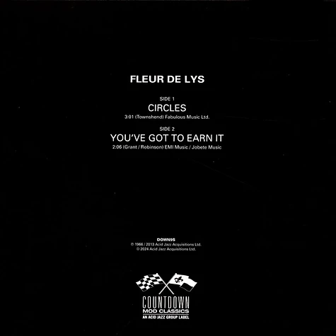 Fleur De Lys - Circles / You've Got To Earn It