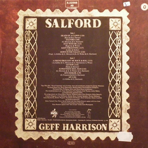 Geff Harrison - Salford