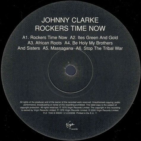 Johnny Clarke - Rockers Time Now