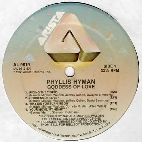 Phyllis Hyman - Goddess Of Love