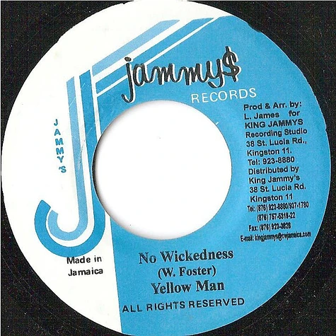 Yellowman / Upsurge - No Wickedness / Moving Up The Line