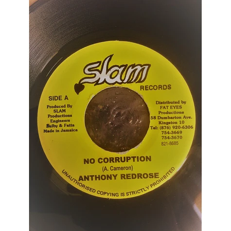 Anthony Red Rose - No Corruption