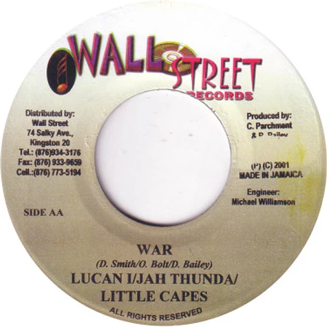 Capleton & Uplifter / Lucan I & Jah Thunder & Little Capes - Ready Yah Now / War