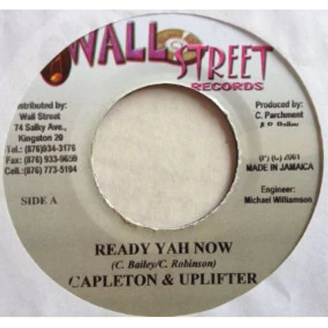 Capleton & Uplifter / Lucan I & Jah Thunder & Little Capes - Ready Yah Now / War