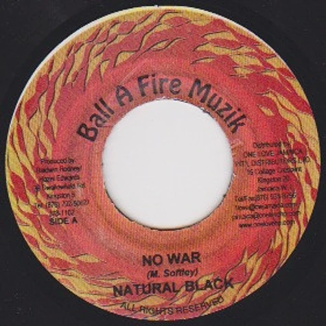 Natural Black - No War