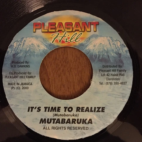 Mutabaruka - It's Time To Realize