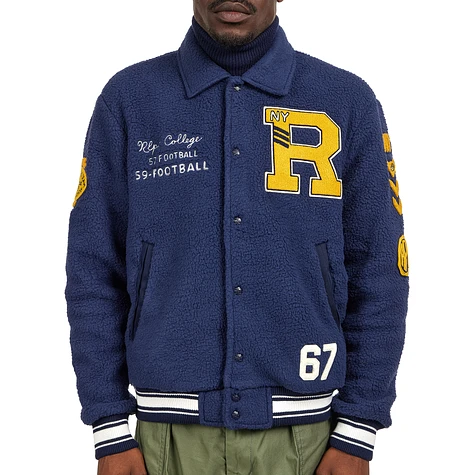 Polo Ralph Lauren - Pile Fleece Letterman Jacket