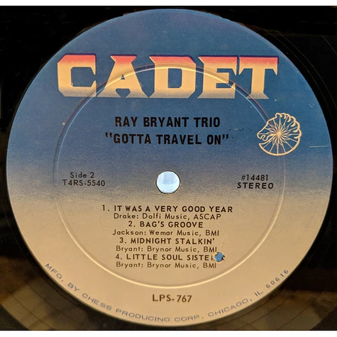 Ray Bryant Trio - Gotta Travel On